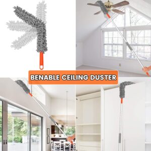 Washable Bendable Microfiber Duster Kit