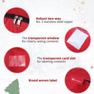 Christmas Tree Storage Bag Red 127x38x50cm