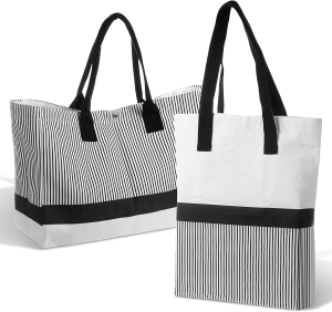 2-Piece Garprovm Canvas Tote Bag