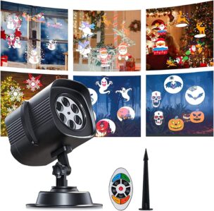 42 HD Effects Patterns Projector Lights with Remote Control Timer
