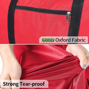 Christmas Tree Storage Bag Red 127x38x50cm