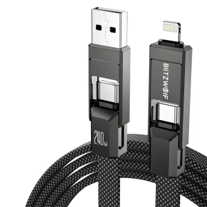 BlitzWolf BW-HDC7 4-in-1 Cable PD240W 1.2m