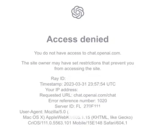 Italy Has Declared A Ban on The Usage of The ChatGPT