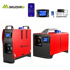Mudiro 8KW Diesel Air Heater | 12V/24V/240V | Smart LCD | Sterowanie przez APP
