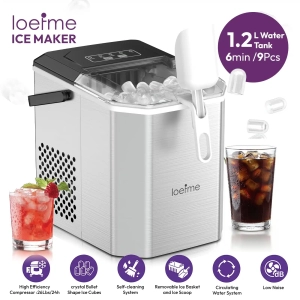 LOEFME 12kg/24h Elektromos Jégkészítő