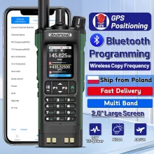 BAOFENG UV-32 GPS Walkie Talkie 10W Többsávos Kétirányú Rádió