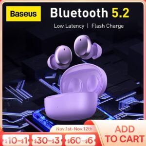 Baseus Earphones Bowie E2 Bluetooth 5.2