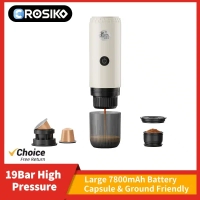 CROSIKO ME2604 2-in-1 Portable Espresso Maker