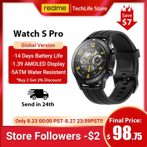Realme Watch S pro 1.39″ Always-On Smartwatch Global Version