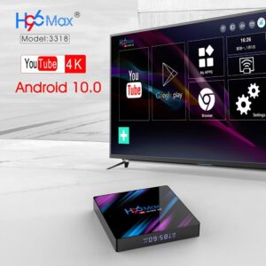 H96 Max RK3318 4/32GB 5G Wi-Fi 4K TV Box Support Youtube