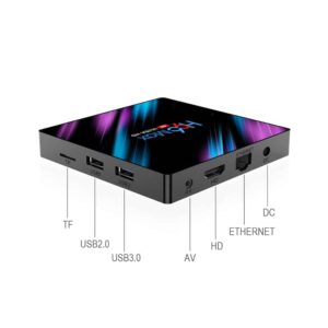 H96 Max RK3318 4/32GB 5G Wi-Fi 4K TV Box Support Youtube