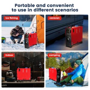 Hcalory 12V 24V Universal 5-8KW Car Parking Heater