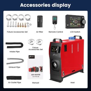 Hcalory 12V 24V Universal 5-8KW Car Parking Heater