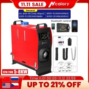 Hcalory 12V 24V Universal 5-8KW Car Parking Heater
