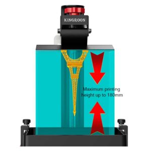 Kingroon KP6 Mono LCD SLA 3D Printer 2K