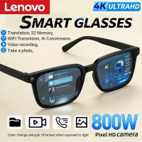 Lenovo AI Smart Glasses – AI Translation & 4K Camera