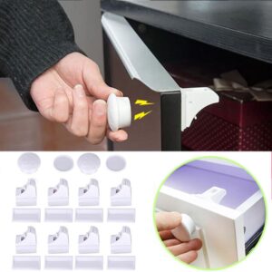 Magnetic Drawer Latch Cabinet Children Security Locks