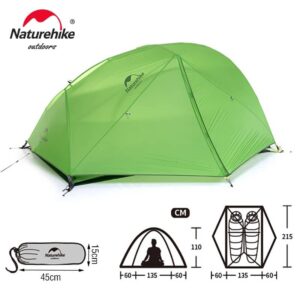 Naturehike Star River Camping Tent 2 Person 20D