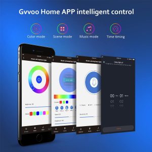 RGB Music Backlight Sound Control Smart Night Light Bars