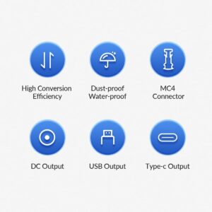 ORICO 60W Foldable Waterproof Solar Panel