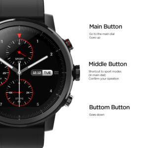 Xiaomi Amazfit Stratos GPS Health-Tracking Smartwatch