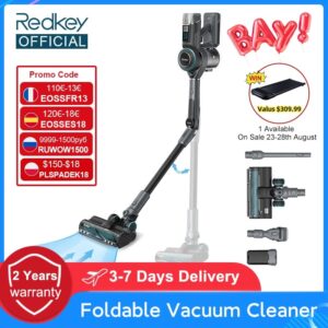 Redkey F10 Handheld Cordless Foldable Vacuum Cleaner