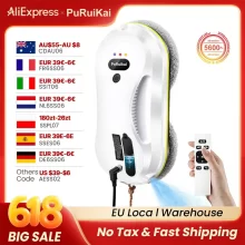 PuRuiKai automata ablakmosó robot vízsugárral