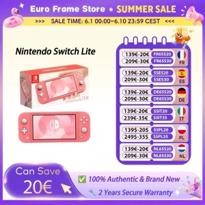 Nintendo Switch Lite 5.5″ LCD Przenośna konsola do gier 32GB
