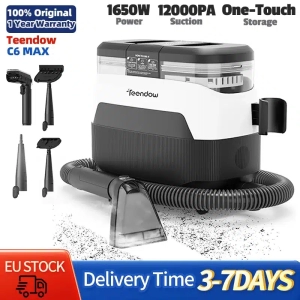 Teendow C6MAX Φορητή Σκούπα Καθαρισμού Ταπετσαριών & Χαλιών