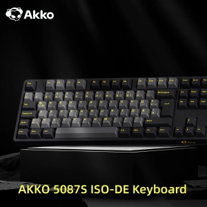 AKKO 5087S Black & Gold ISO-DE TKL Klawiatura mechaniczna