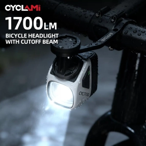 CYCLAMI CYC1700 Bezprzewodowa przednia lampka rowerowa ze zdalnym sterowaniem