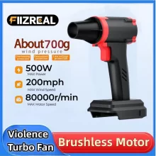 Fiizreal F-40 Kefe nélküli Turbó ventilátor fúvó 500W