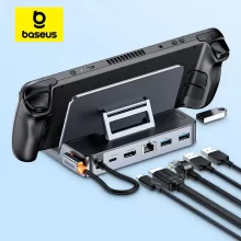 Baseus 6-az-1-ben USB-C dokkoló állomás Steam Deck/Switch konzolokhoz
