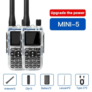 This Baofeng MINI-5 Walkie Talkie: Is Small Size a Superpower or a Sacrifice? Only $52.16!