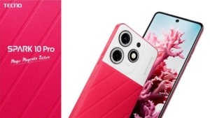 TECNO SPARK 10 Pro Magic Magenta: Luminous Eco-Leather
