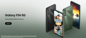 Samsung Galaxy F34 5G Launched in India Starting at Rs. 18,999