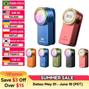 Wurkkos HD03 Mini Latarka z Klipsem Ładowalna przez USB 680LM