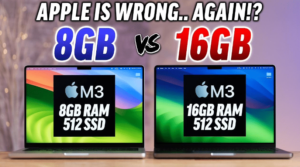 Apple M3 MacBook Pro RAM Comparison: 8GB VS 16GB!
