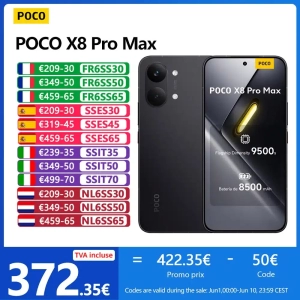 Poco X8 Pro Max 5G Smartfon z 1.5K AMOLED