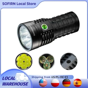 Sofirn Q8 Plus 16000lm Szupererős LED zseblámpa