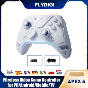 Flydigi Apex 5 Vezeték nélküli Játékvezérlő RGB Világítás
