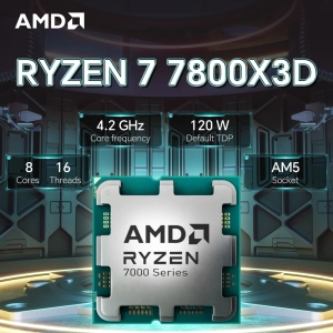 Procesor AMD Ryzen 7 7800X3D 8 rdzeni 16 wątków AM5