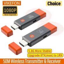 VIKEFON Ασύρματος πομποδέκτης HDMI