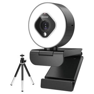 Spedal AF962 1080P Webcam With Ring Light