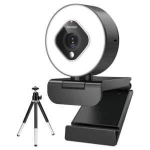 Spedal AF962 1080P Webcam With Ring Light