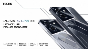 Tecno POVA 5 Pro Now Available in Indonesia with Dimensity 6080