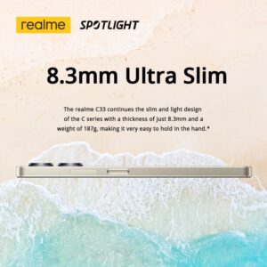 Realme C33 Smartphone 4GB+64GB