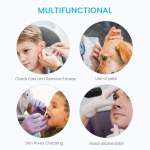Waterproof Ear Wax Removal Tool w/ Endoscope & LED Lights