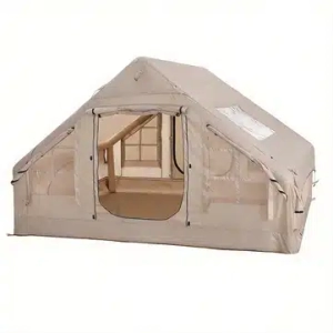 Xmund Φουσκωτή Σκηνή Κάμπινγκ, 6.3m² 2-6 Ατόμων, Αδιάβροχη