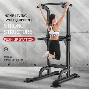SINGES Adjustable Height Power Tower Home Exercise Station